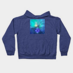 Vision of a cyborg Kids Hoodie